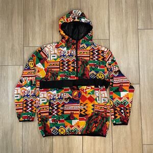 Reason Graphic Anorak Jacket Men’s Large Multicolor Pullover Hoodie NWT
